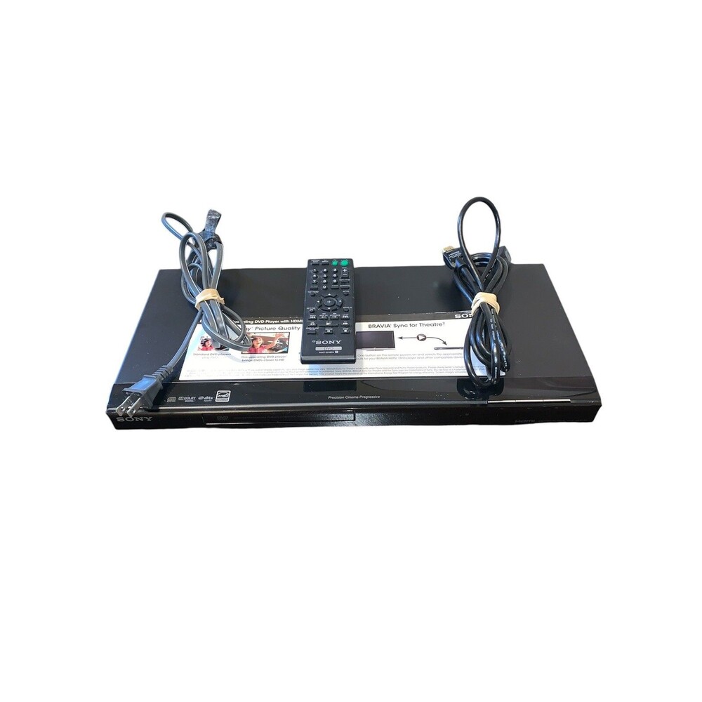 Sony DVD Player W/ Remote And HDMI Cord
